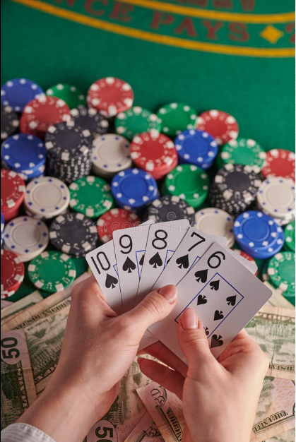What does the term “Street” refer to in poker?